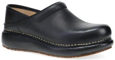 Women's Platform Pro Nubuck Clog by Dansko in Black (Size 39 M)