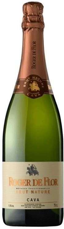 Codorniu Roger De Flor Brut Nature - Vino Espumoso Brut Nature de España, 75cl, 11,50% Vol.