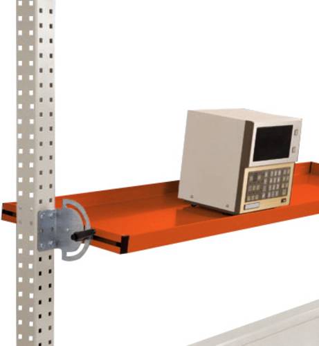 Manuflex ZB3914.2001 Neigbare Ablagekonsole für UNIVERSAL und PROFI, Nutztiefe 195 mm. Für Tischbreite 1750mm