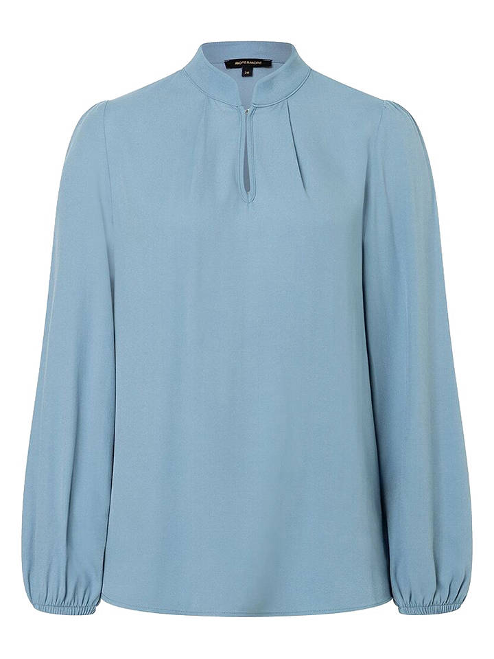 More & More Bluse in Hellblau - 38