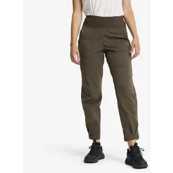 Breezy Curved Ankle Stretch Pants Damen Mud, Größe:XL - Outdoorhose, Wanderhose & Trekkinghose - Braun