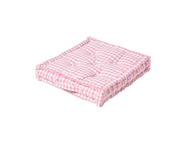 SITZKISSEN rosa kariert 40/40/8 cm – Bodenkissen Vichy-Karo