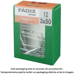 Fadix Box m 12 Stück. Zink-Gewindebolzen 3,0x50mm, Backofen + Herd Zubehör, Mehrfarbig
