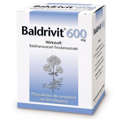 Baldrivit 600 mg überzogene Tabletten 20 St Überzogene