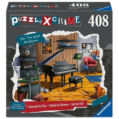 Puzzle X Crime 408 Teile - Der Tod spielt Beethoven