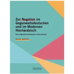 Zur Negation im Gegenwartsdeutschen und im Modernen Hocharabisch, Sprachbücher von Ouafaa Qaddioui