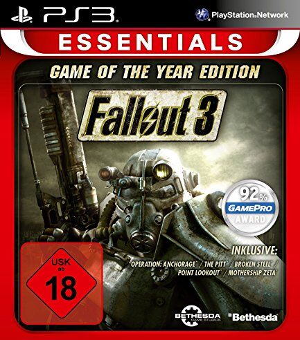 Bethesda - Fallout 3 - Game of the Year Edition - [PlayStation 3] - Essentials - Preis vom 09.10.2026 07:28:09 h