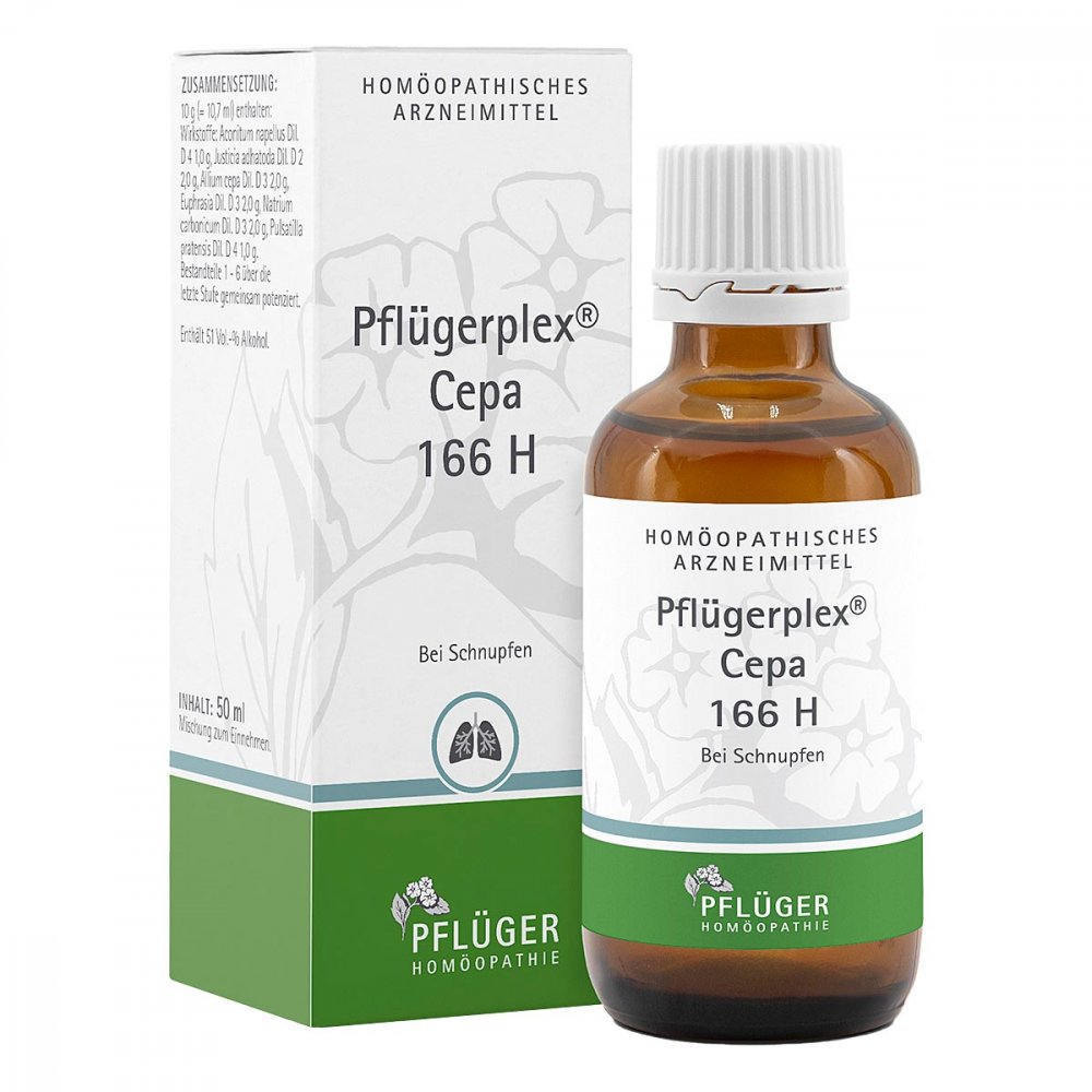 Homöopathisches Laboratorium Alexander Pflüger Gmb Pflügerplex® Cepa 166 H Tropfen 02069125