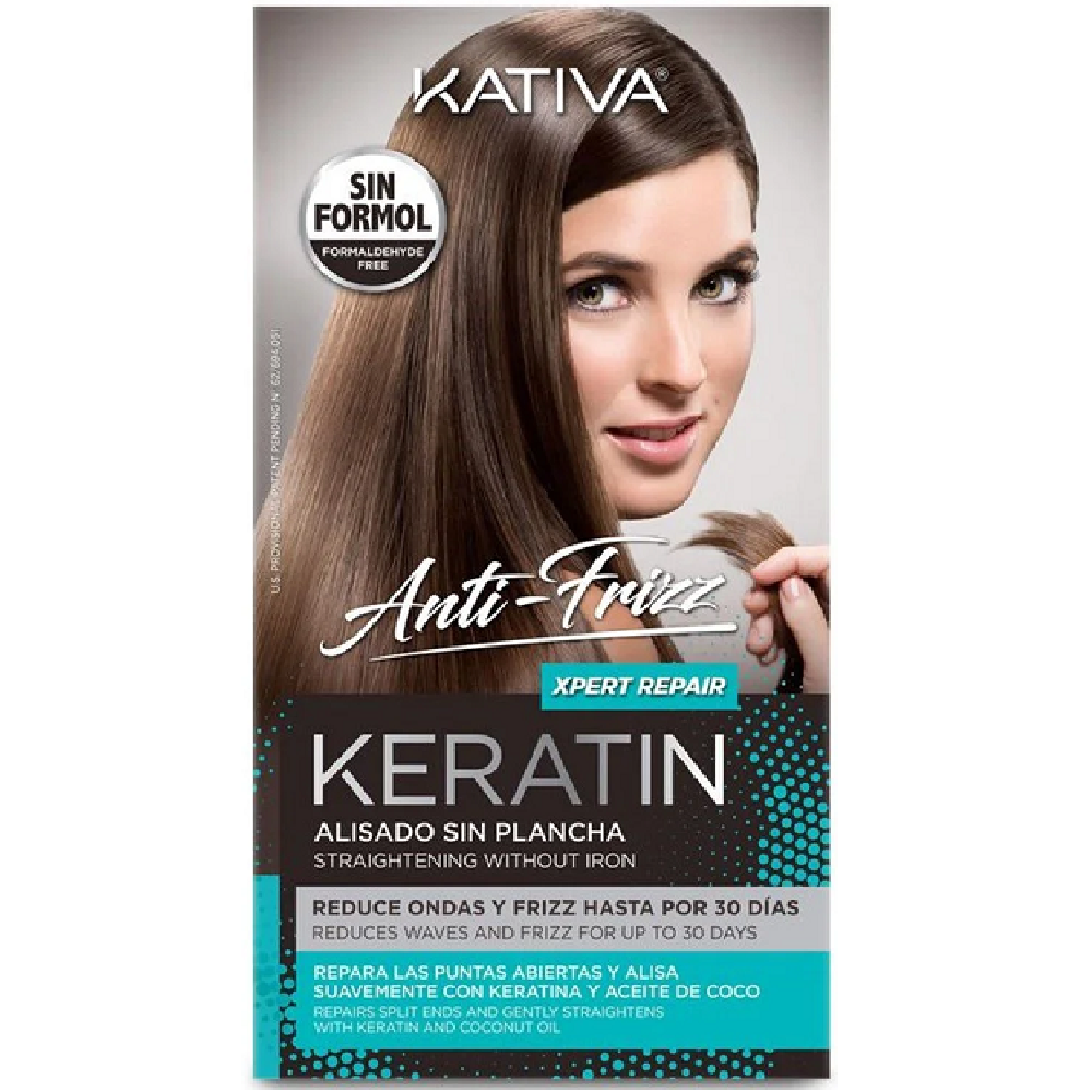 Kativa Anti Frizz Keratin Straightening without Iron Xpert Repair 1&nbsp;un.