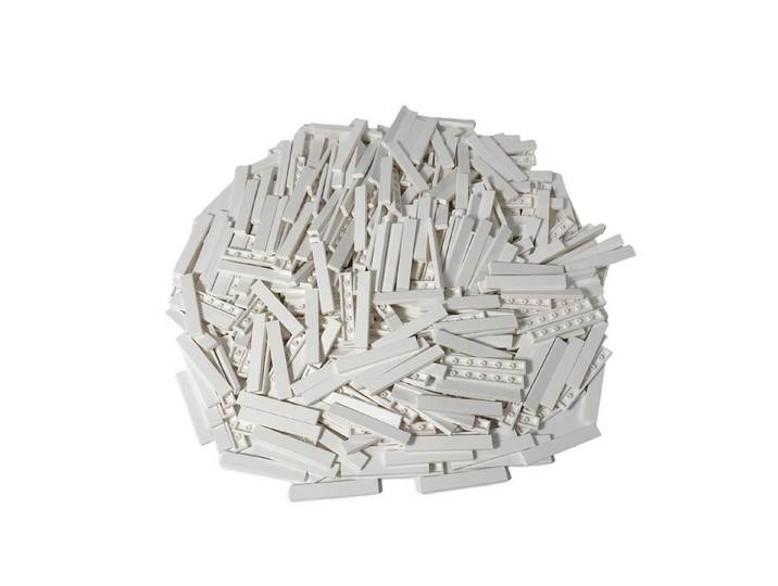 LEGO® 500x weiße Fliese 1x6 Spielbausteine