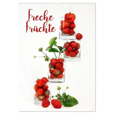 Freche Früchte (Wandkalender 2027 DIN A2 hoch), CALVENDO Monatskalender