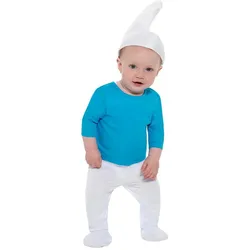 Metamorph Die Schlümpfe – Schlumpf Kostüm für Babys (80, 86, 92)
