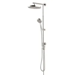 Schulte  ExpressPlus  DuschMaster  Rain  I  Classic  Chromoptik  mit  Umsteller  und  Kopfbrause  rund