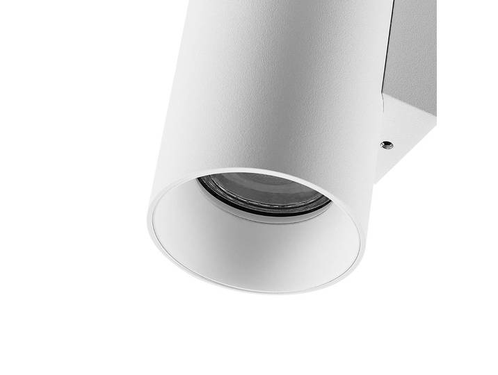 Wandlamp CAN, dimbaar, wit / opaal, Woon-/ Eetkamer, Aluminium, wandlamp