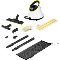 SC 2 Deluxe EasyFix, Dampfreiniger weiß/schwarz, 1.500 Watt, mit Bodenreinigungsset EasyFix