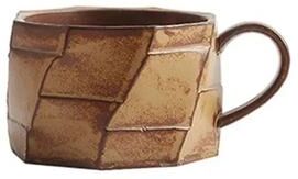 Inspired Living Vintage 240ml Handmade Ceramic Mug Japanese Style Coffee Cup For Latte Tea And Milk Tea a
