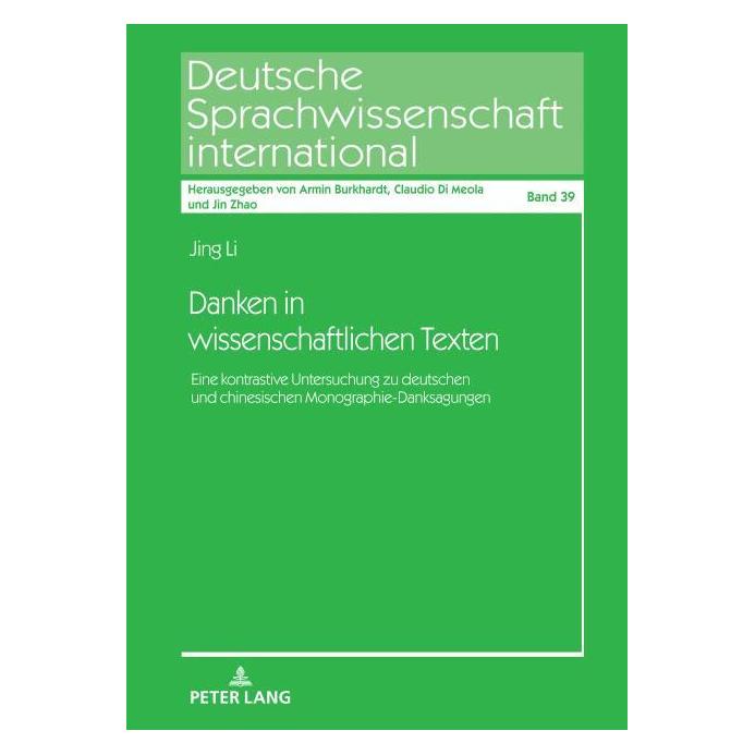 Peter Lang Li:Danken in wissenschaftlichen Texten (67841649)