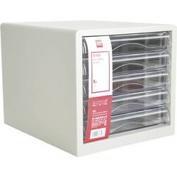 DELI D360181 Schubladenbox DIN A4 Anzahl der Schubfächer: 5