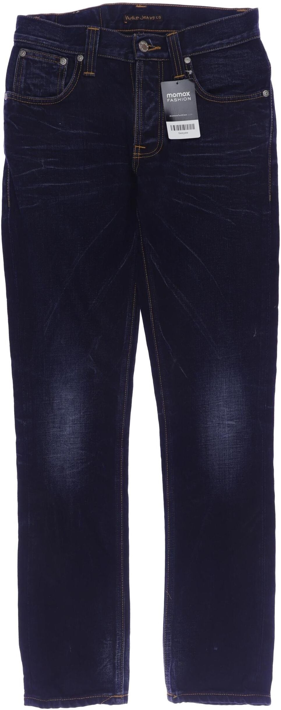 Nudie Jeans Herren Jeans, Marineblau, Gr. W29, Baumwolle - Second Hand