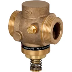 Danfoss Durchgangsventil DN25 065B0776 Kvs 8,0, PN25, RG-5, AG