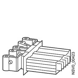 Siemens BVP:262002 BD2C-250-VE Einspeisekasten Kupfer Lichtgrau 5polig 150 mm² 250 A 690 V/AC 1 St.