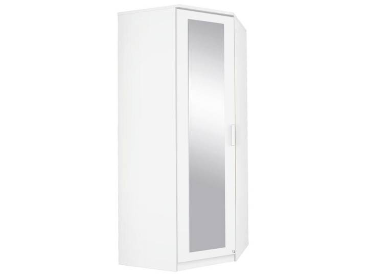Eckschrank 91,4 cm Lindau Weiß