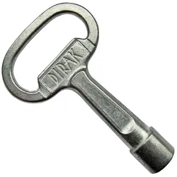 ABN 51032 Steckschlüssel 8mm Innenvierkant 80 mm lang für UP-HAK