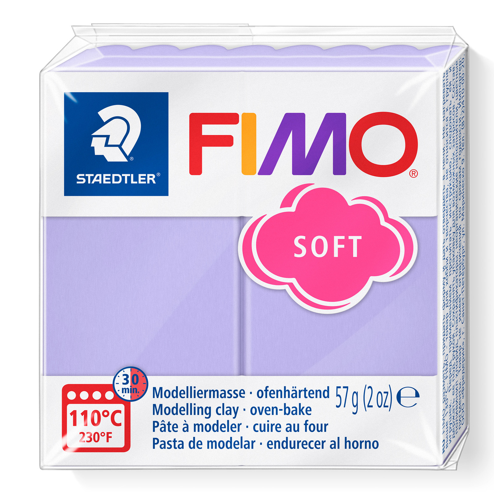 Staedtler Fimo Soft Modelbouwmassa, Lila