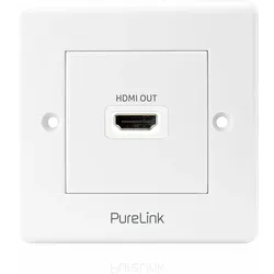 Purelink PureInstall HDMI Wanddose, Digital Signage Zubehör, Schwarz