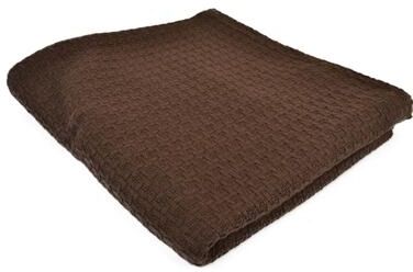 Highgrove Laguna Cotton Waffle Weave Throw Blanket