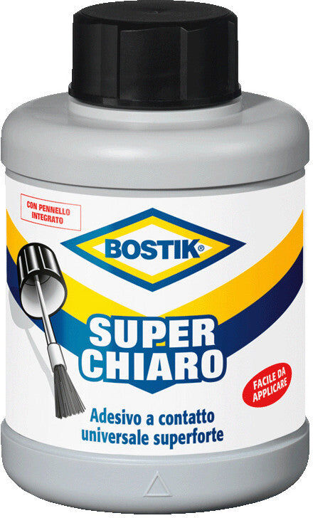 Bostik Adesivo universale SUPERCHIARO con pennello 400ml