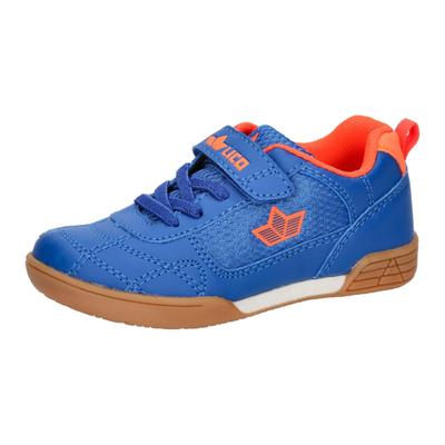 Hallenschuh LICO "Sportschuh Bernie VS", Mädchen, Gr. 27, Textil, blau, Synthetik, Schuhe Hallenschuh