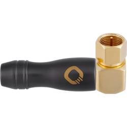 Oehlbach D1C62010 F-Winkelstecker vergoldet Anschlüsse: F-Stecker 1 St.