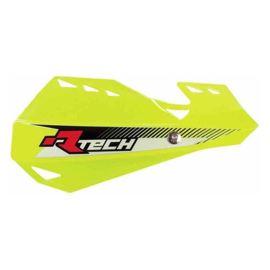 Racetech (RTECH) Ersatzkunststoffteile für Dual Evo Handschützer, Neongelb (REPPMDUGF14)