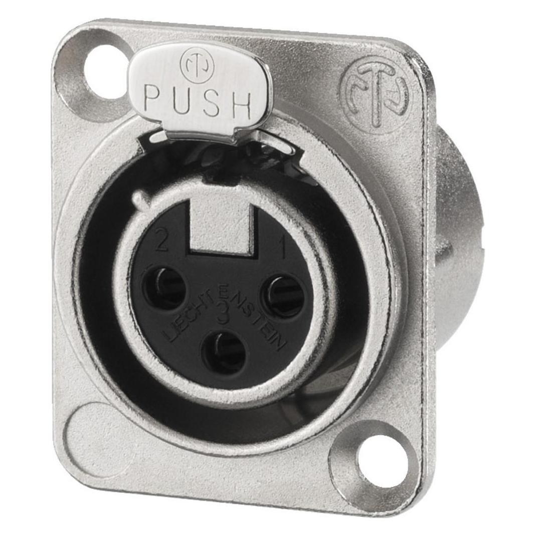 Contrik XLR-Einbaubuchse (NC-3FDLX)