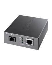 TP-LINK 10/100 Mbps RJ45 to 100 Single-mode SC WDM Bi-Directional Fiber Converter Glasfaser LWL 0,1 Gbps RJ-45 (TL-FC111B-20)