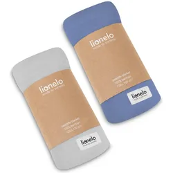 Lionelo, Pucktuch + Nuscheli, Bamboo Swaddle Blue Denim (120 x 120 cm)
