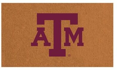 Evergreen Texas A&M Full Color Indoor/Outdoor Coir Mat