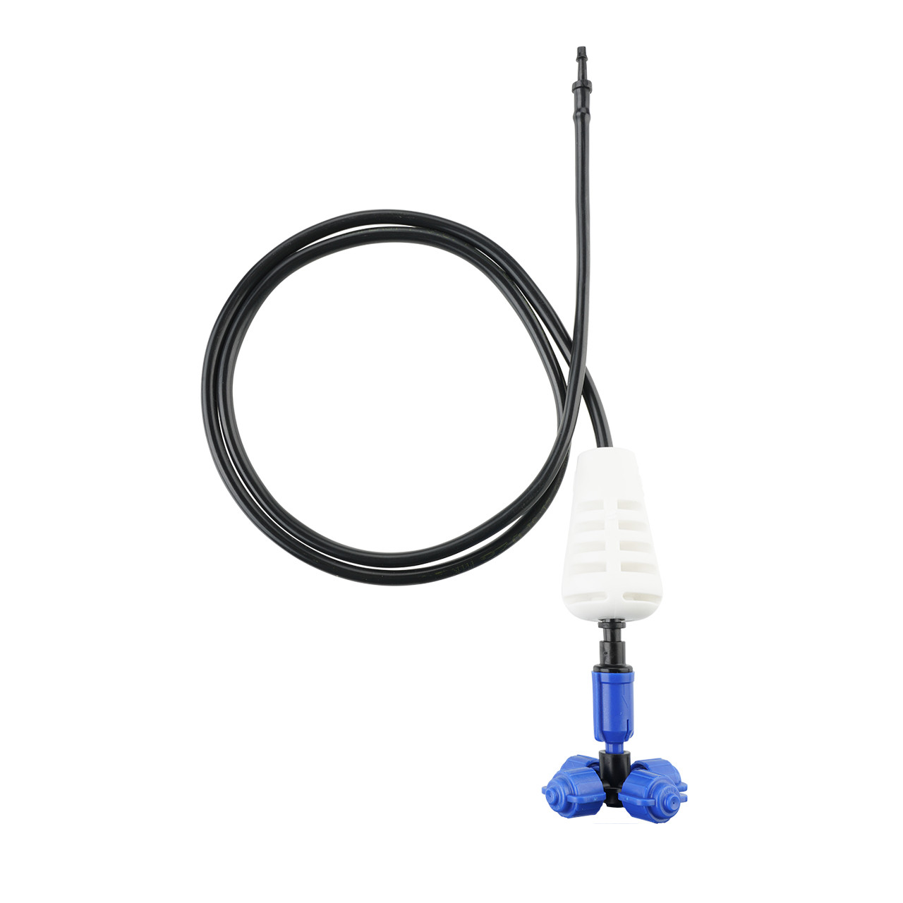 REKUBIK Nebelsprüher Sprinkler inkl. Kontergewicht + Stachel Anschluss 4x 6,2 l/h 50 cm