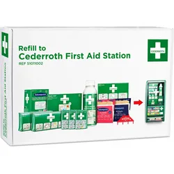 Cederroth, Erste Hilfe Set, Nachfüllpaket für Erste-Hilfe-Station Set (Erste Hilfe Set Zubehör)