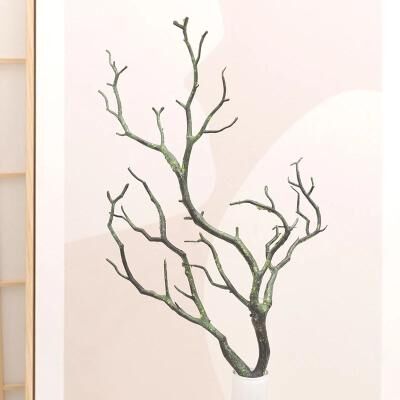 Inspired Living Golden Antler Headband Branch Picks For DIY Costumes And Christmas Party Decor 1pc green