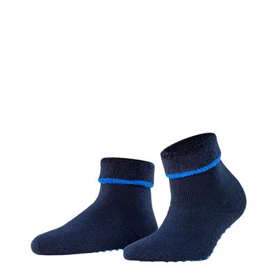 Haussocken ESPRIT "Cozy", Damen, Gr. 35-38, schwarz navy, Materialmix, normal, Socken, mit verstärkten Belastungszonen atmungsaktiv, geruchshemmend