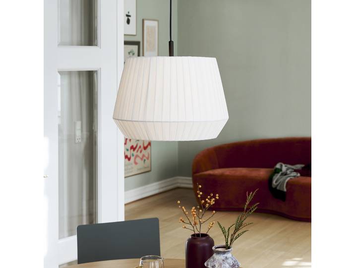 Dicte 40 Suspension White - Nordlux - Salon / séjour - Scandinave - Tissu / textile - À ampoule unique
