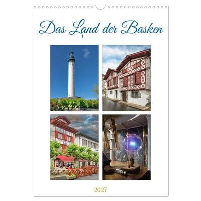 Das Land der Basken (Wandkalender 2027 DIN A3 hoch), CALVENDO Monatskalender
