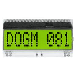 Display Elektronik LCD-Display Schwarz (B x H x T) 55 x 28 x 2.0 mm EADOGM081L-A