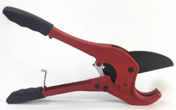 PE Schere 75 mm, PVC Schere, Kunststoffrohr-Abschneider 40 mm bis 75 mm, PE Cutter PES75