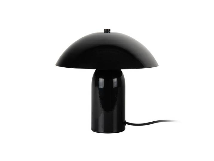 Tischlampe Luna - aus Eisen gefertigt - Schwarz - Luxusbetten24