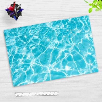 Cover-your-desk Schreibtischunterlage für Kinder und Erwachsene Wasser Reflektion, aus hochwertigem Vinyl , 60 x 40 cm