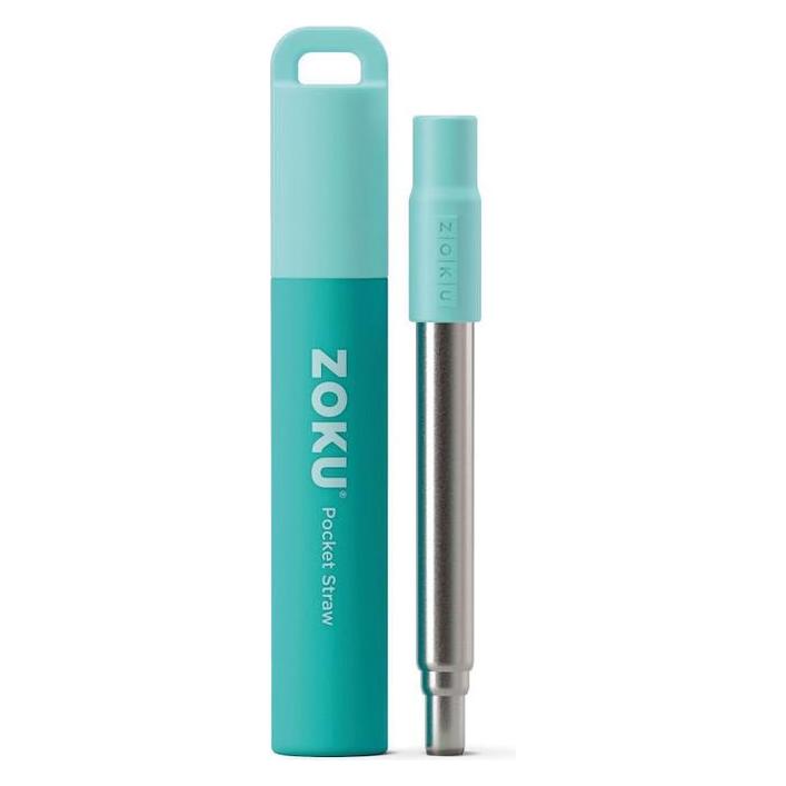 ZOKU Taschentrinkhalm Teal (35896931)