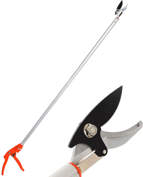 Stocker Art. 502 - Baumschere für die Baumpflege mit festem Schaft 120 cm  - Ø 10 mm - richtbarer Schnitt